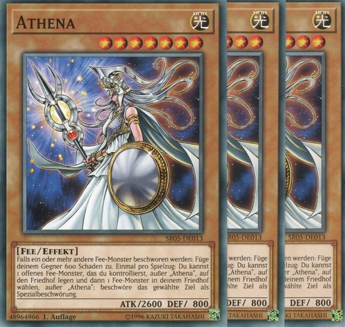 Yugioh athena sr05 de013 - 3x, sr05-de013